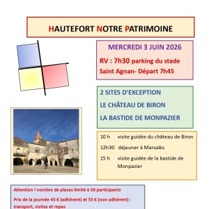 sortie Biron Monpazier